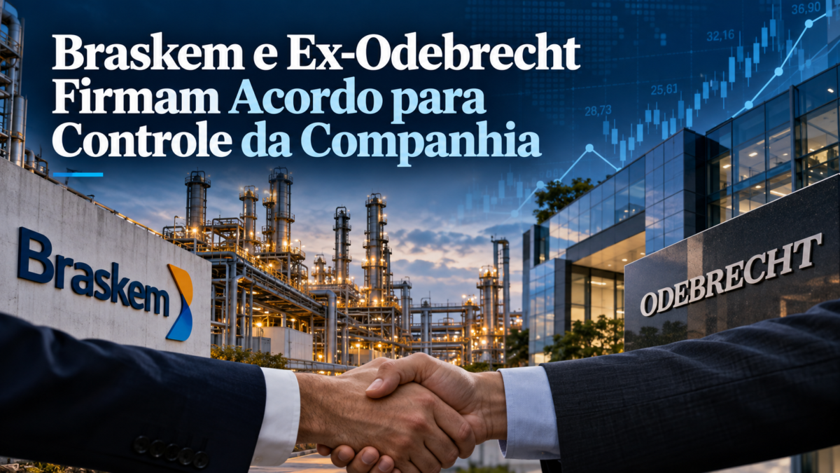 Braskem e Ex-Odebrecht Firmam Acordo para Controle da Companhia